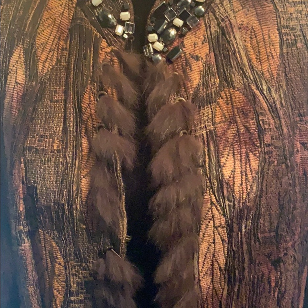 Passion Concepts fur-trimmed dress jacket - Picture 3 of 8